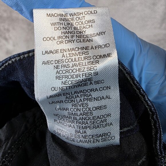 Joes Jeans Skinny Jeans Womens Size 27 Dark Wash Blue Stretch Denim Mid Rise - Picture 11 of 11